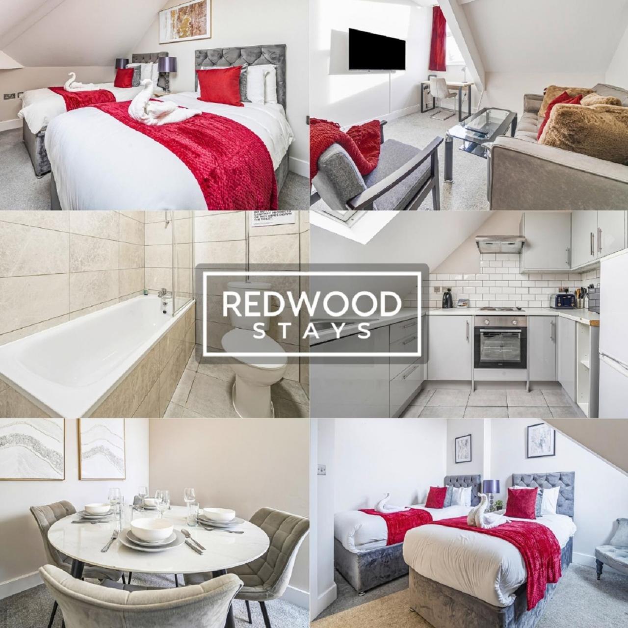 Newly Refurbished Everest Lodge Serviced Apartments For Contractors & Families, Free Wifi & Netflix By Redwood Stays Farnborough  Ngoại thất bức ảnh